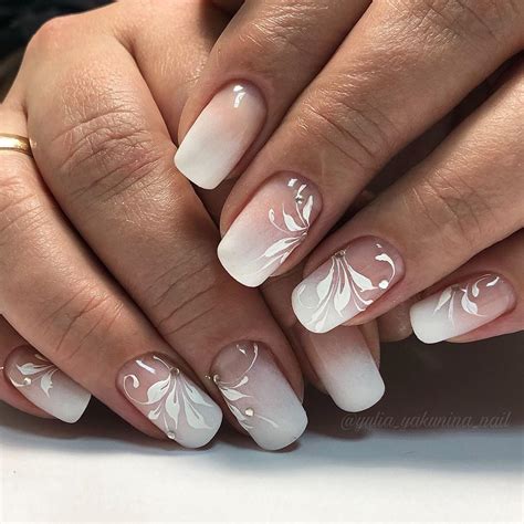 Bridal Nails Designs, Bridal Nail Art, Ombre Nail Designs, Nail Art ...