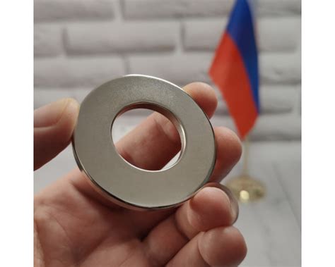 Неодимовый магнит кольцо 50х25х5 мм. по доступной цене в Москве ...