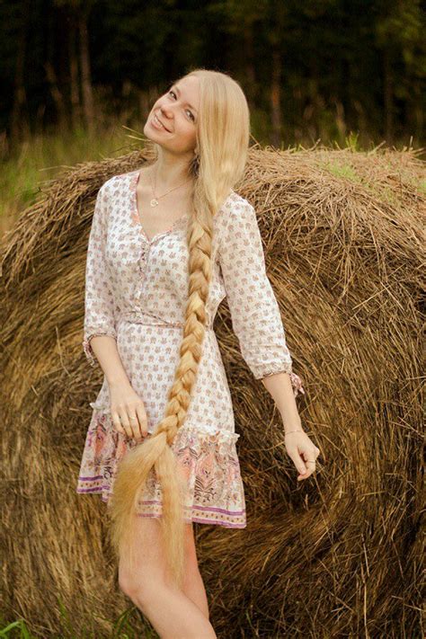 Девушки с косой (58 фото)