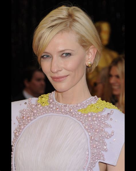 Photo : La ravissante blonde Cate Blanchett affiche un maquillage nude