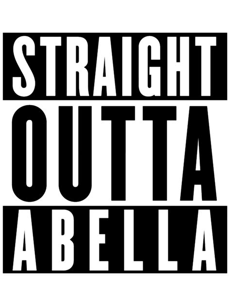 Abella Danger Straight Outta Abella | Inspire Uplift