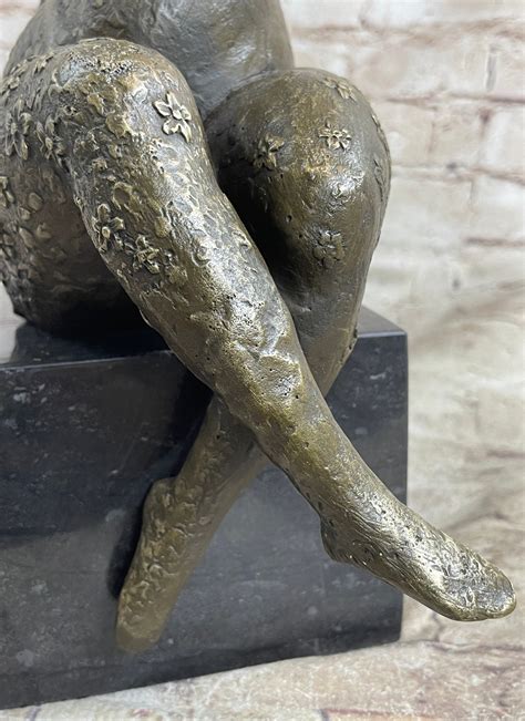 Original Milo Naked Abstract Female Bronze Sculpture Nude Figurine Hot