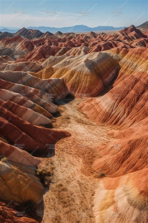 Premium AI Image | The painted hills of china