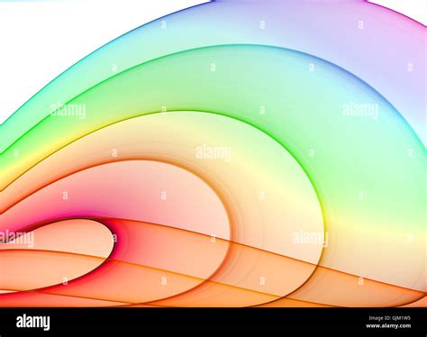 illustration rainbow abstract stock photo alamy
