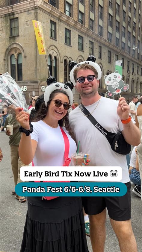Panda Fest Seattle | 🎟️ EARLY BIRD TICKETS ARE LIVE! 🎟️ Seattle! Panda
