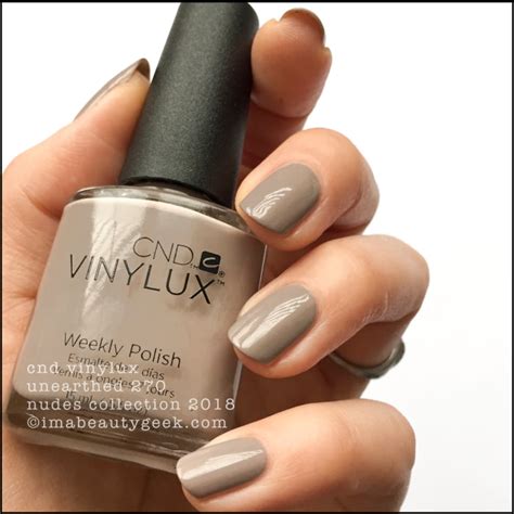 CND VINYLUX NUDES COLLECTION 2018 SWATCHES & REVIEW - Beautygeeks