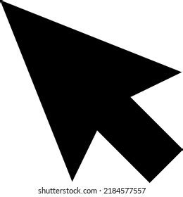 Simple Illustration Mouse Cursor Stock Vector (Royalty Free) 2184577557 ...