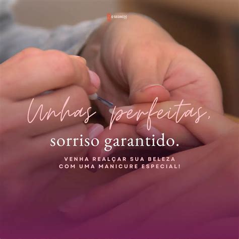 Criativo Frases De Manicure - Frases de manicure