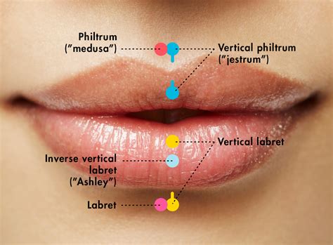 Unique Lip Piercings