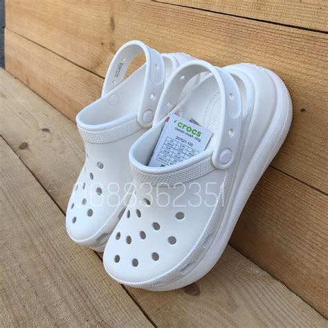 Женские Кроксы Жіночі Крокси на Платформі Crocs Platform.Classic Crush ...