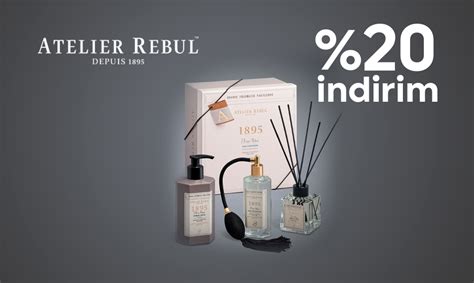 Atelier Rebul %20 indirim Kuponu - BIGGTRAVEL