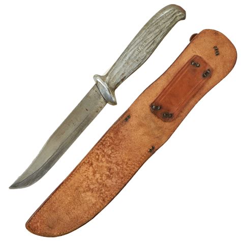 Original U.S. WWII Murphy Combat Fighting Knife with Cast Aluminum Han