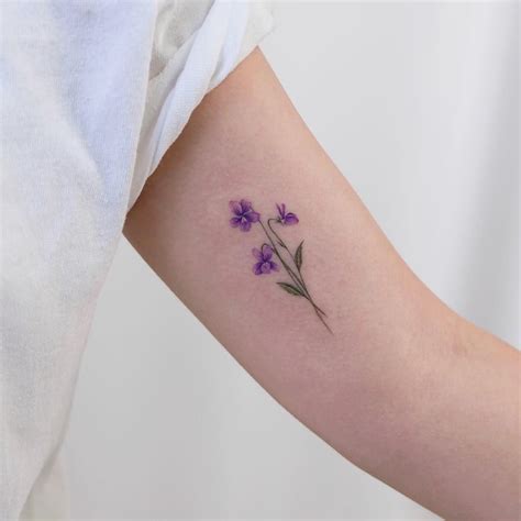 Violet Flower Tattoo Ideas : Tattoo Tattoos Violet Flower Purple ...
