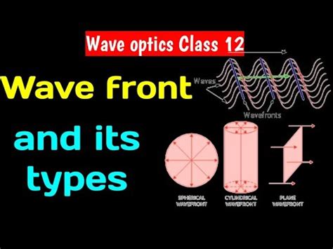 wavefront   types sdphysics youtube