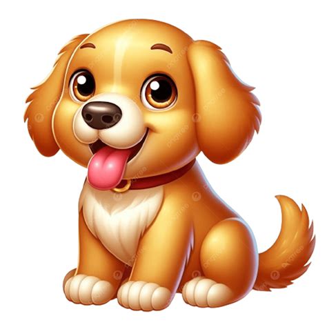 Ilustración De Un Lindo Perrito PNG ,dibujos Ilustración De Un Lindo