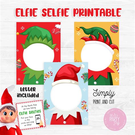 Printable Elf On The Shelf Face | Fanny Printable