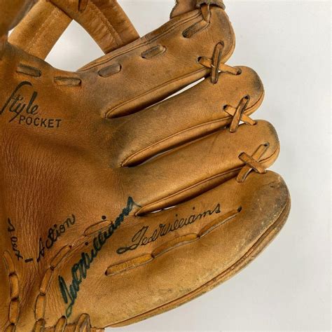 top signed baseball gloves  sports memorabilia collectors home