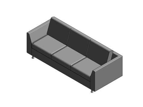 sofa  revit bim library