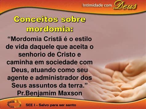 O Que Significa Mordomia - PPT - Conceitos sobre mordomia: PowerPoint Presentation, free download ...