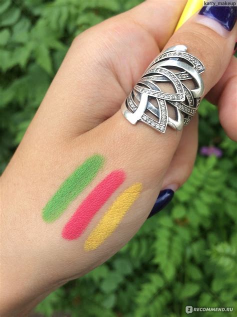 Карандаш для глаз Lamel Professional OhMy Color Eye Liner - «Неон в ...