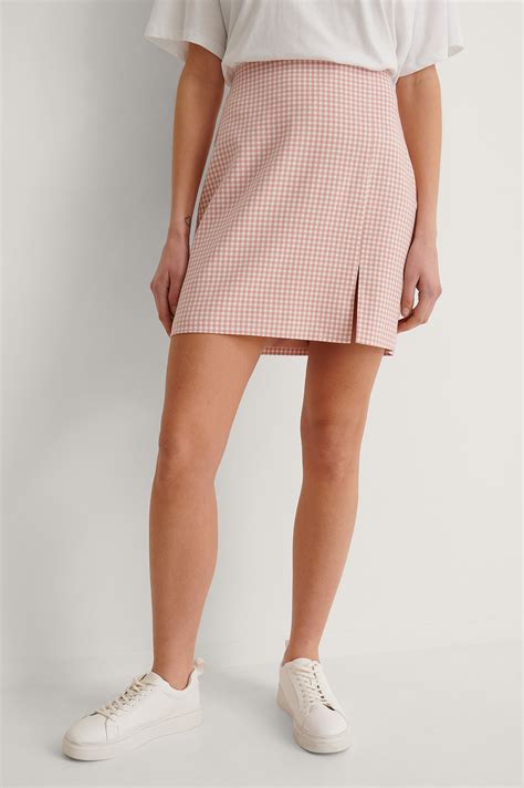 Checked Mini Skirt Checkered | NA-KD