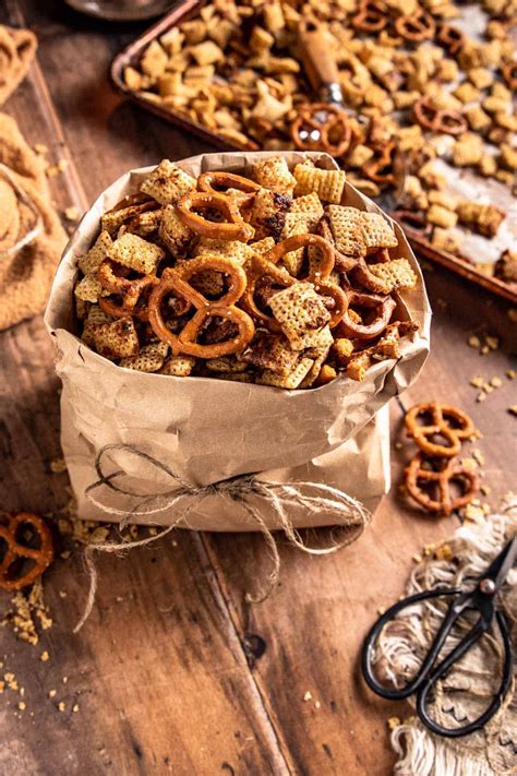 Gluten Free Chex Mix with Ranch Seasoning | Healthy Little Peach
