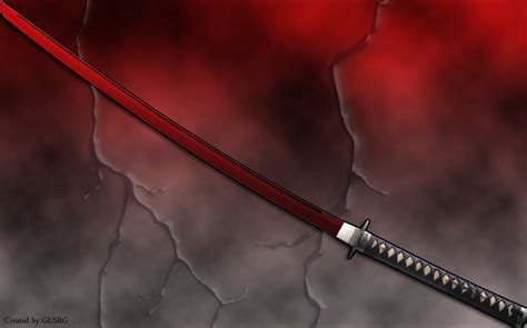 Red Katana by GUSRG on DeviantArt