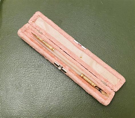 Antique dip pens with mother of pearl handles. Thrift find. : vintage