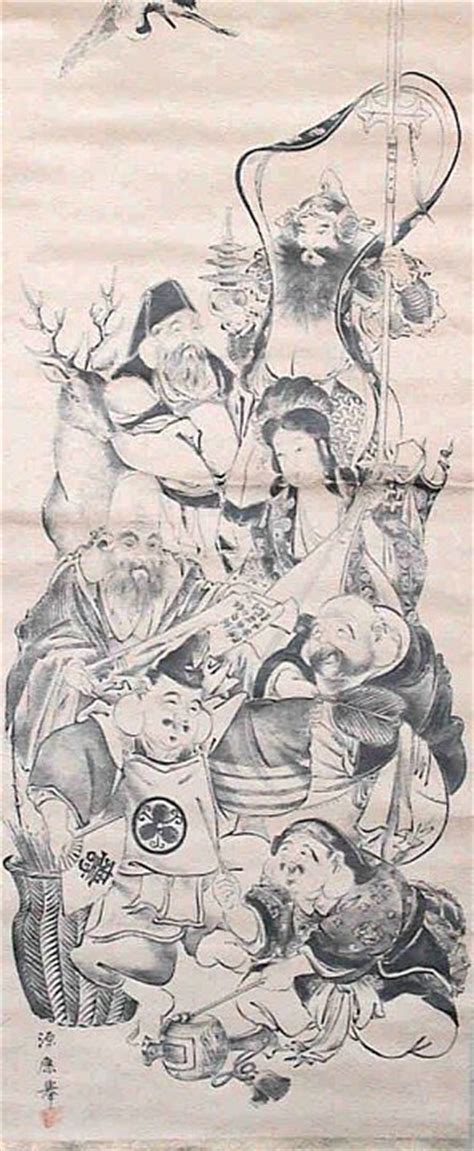 Japanese Dolls - Семь богов удачи
