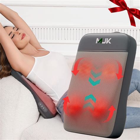 Amazon.com: HMMSYLVA Shiatsu Back Massager with Heat,3D Deep Tissue Kneading Massage for Lower