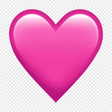 розовое сердце, символ любви Emoji Heart, Snapchat, любовь, разбитое ...