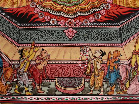superfine gods worshipping jagannatha narasimha patta painting