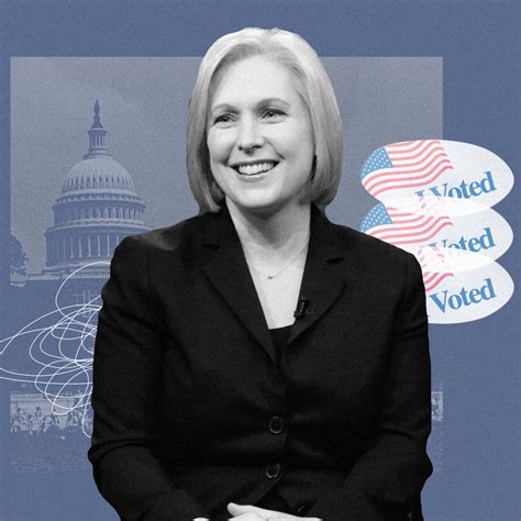 Download Kirsten Gillibrand I Voted Wallpaper | Wallpapers.com