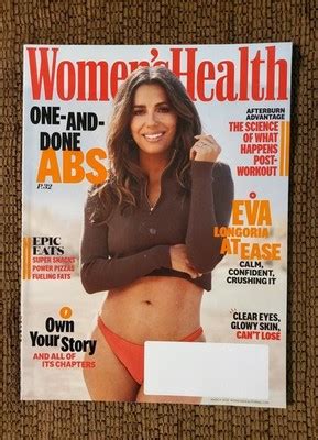 Women's Health Magazine March 2022 The Beautiful Eva Longoria Abs Super