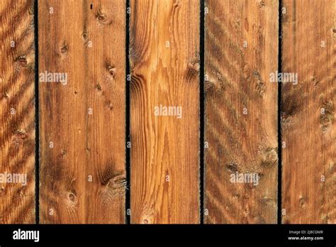 Texture old spruce planks. Surface of uncut spruce planks on old fence, wall, table or floor ...