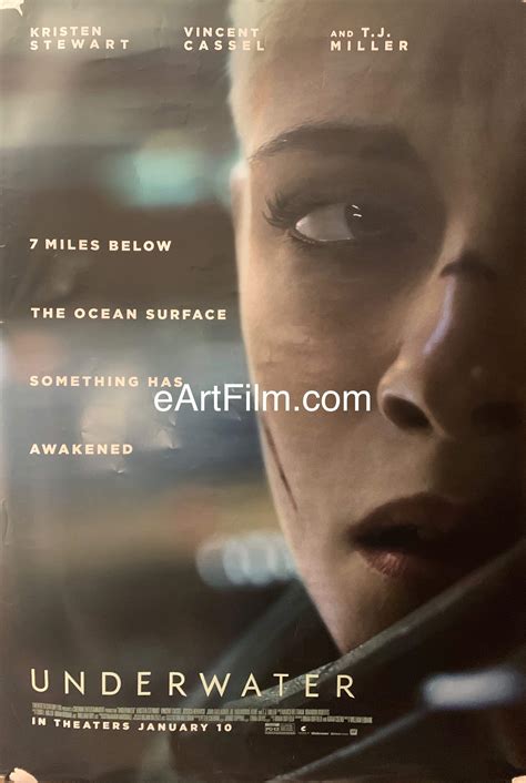 underwater original  poster   kristen stewart underwater