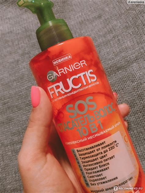 Крем для волос Garnier Fructis SOS спасатель волос 10 в 1 ...