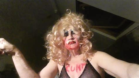 Tranny Cumdump Slag Tgurl Sissy Sarah Millward Craves Cock Wanks Smokes