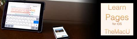 learn pages  ios themacucom
