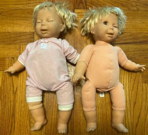 2 Vintage 2000 Mattel Miracle Moves Interactive 18" Baby Doll | #3870471420