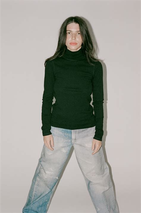 Our Legacy Arch Crisp Cotton Turtleneck - Black | Garmentory