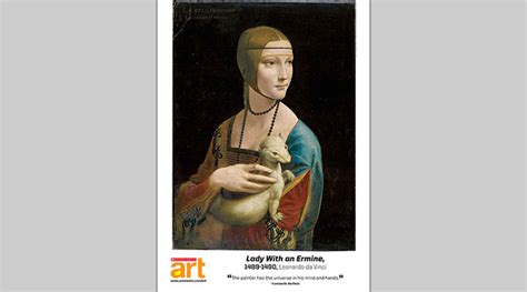 Lady With an Ermine, Leonardo da Vinci (1489-90)