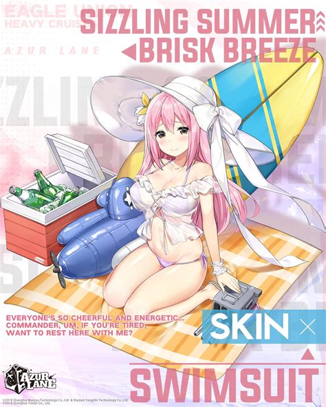 Quincy Swimsuit skin! : r/AzureLane