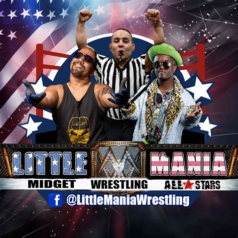 Don't wait, Buy now! 💪👊🔥 LITTLE-MANIA MAYHEM WILL BE WRESTLING IN