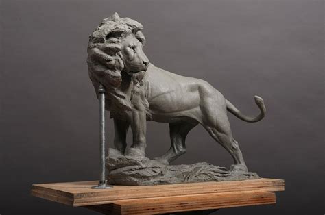 Lion Sculpture by Jason B Matthews