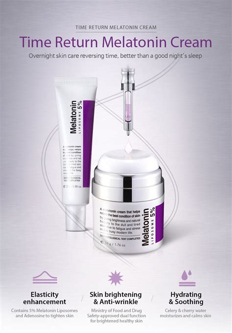 [MAXCLINIC] Time Return Melatonin Cream 25g (TUBE) 8809525243068 | eBay