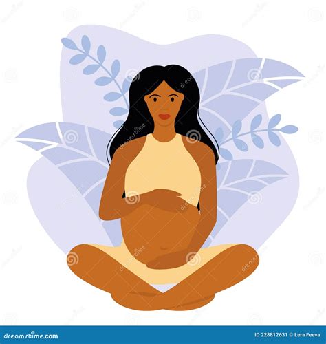 Pregnant Naked Woman Stock Illustration | CartoonDealer.com #22462606
