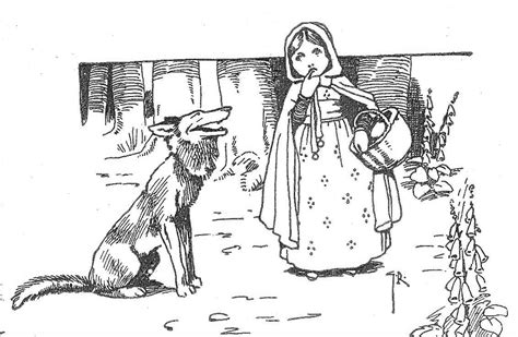 Digital Two for Tuesday: Little Red Riding Hood