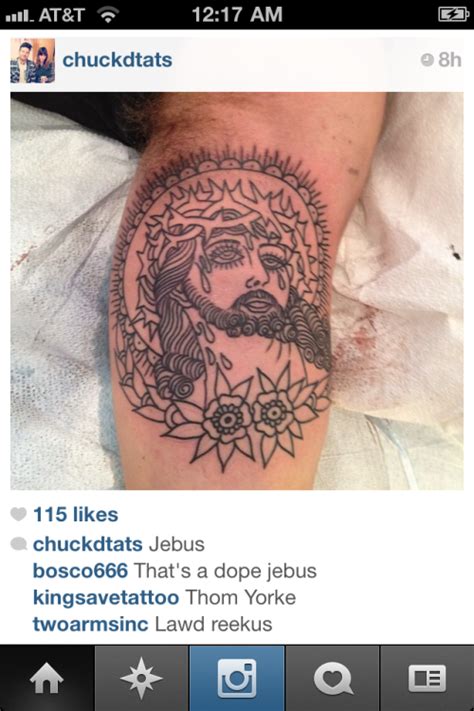 radiohead tattoo on Tumblr