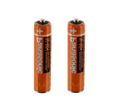 Panasonic Ni-MH 1.2v AAA HHR-55AAABU-550mAh Cordless Rechargeable Batteries
